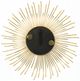 A & B Home 5-Piece Gold Sunburst Mirrors-2