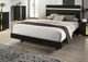 Furniture of America® Lillestrom 4-Piece Black/Gold Queen Bedroom Set-3
