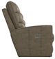 La-Z-Boy® Liam Pebble Leather Power Wall Reclining Loveseat with Console and Headrest-2