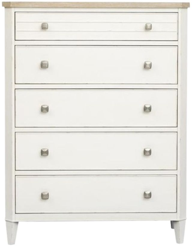 Magnussen Home® Echo Isles Driftwood and Sea Pearl Chest-2