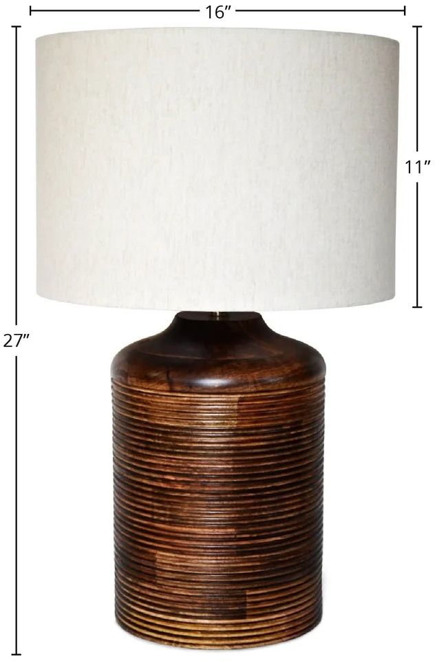 LH Home Skye Brown Heritage Lamp-2