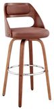 Armen Living Julius Brown 26" Counter Stool-0