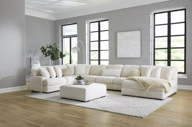 Albany Industries Doodle Ivory Ottoman-1
