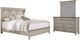 Liberty Furniture Ivy Hollow 3-Piece Dusty Taupe/Weathered Linen Queen Mantel Bedroom Set-0