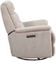 Flexsteel® Meet Your Perfect Match Sophisticated Oat Power Swivel Gliding Recliner with Power Headrest and Lumbar-2