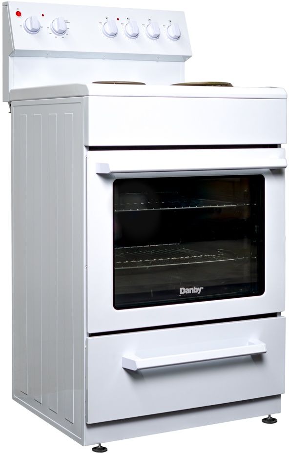 Danby® 24" White Freestanding Electric Range-2