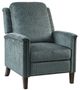 Olliix by Madison Park Salina Charcoal Push Back Recliner-0