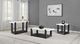 Furniture of America® Sundbry White Sofa Table with Black Base-1