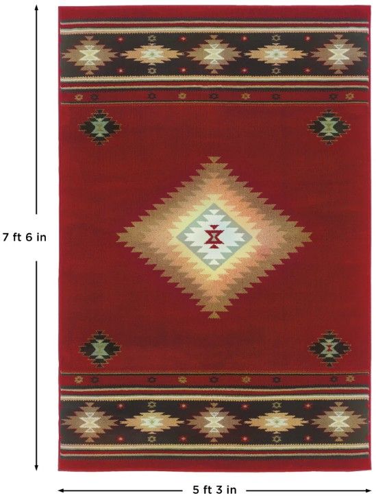 Oriental Weavers™ Hudson 5'x8' Style 8 Area Rug-2