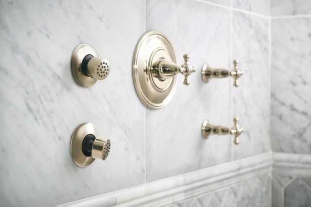 Brizo Essential™ Brilliance® Polished Nickel Hydrachoice® Touch-Clean® Spray Head-3