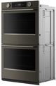 KitchenAid® 30" Black Ore Smart Double Electric Wall Oven with Intelligent Cooking Camera-3