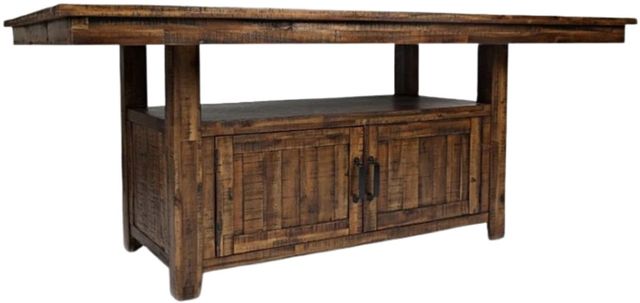 Jofran Inc. Cannon Valley 5-Piece Brown Counter Dining Set-2