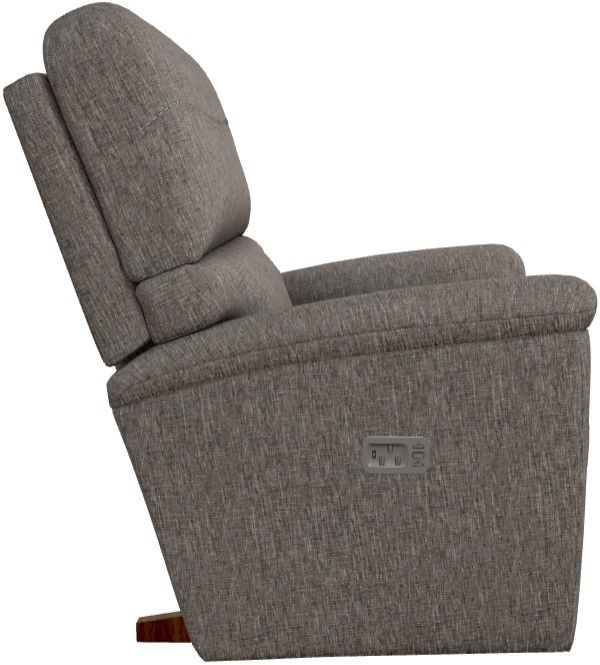 La-Z-Boy® Ava Onyx Power Rocking Recliner with Headrest-2