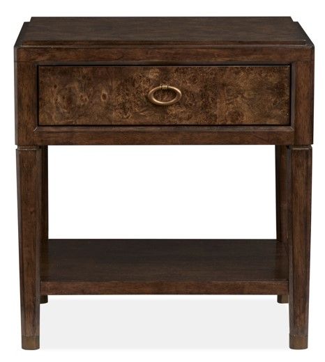 Magnussen Home® Rowan Espresso Brown Open Nightstand-1