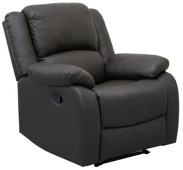 Homelegance® Fairview Dark Brown Reclining Chair-0