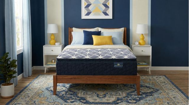 Serta® Perfect Slumberzzz® 800 11.5" Innerspring Firm Euro Top King Mattress-1
