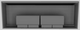 Vent-A-Hood® 66" Gunsmoke Wall Mounted Range Hood-3