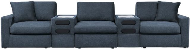 Signature Design by Ashley® Modmax 5-Piece Ink Modular Sectional with Audio Consoles-0