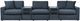 Signature Design by Ashley® Modmax 5-Piece Ink Modular Sectional with Audio Consoles-0