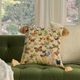 Nourison Home™ Mina Victory Vintage Pillow Beige 18"x18" Throw Pillow-3
