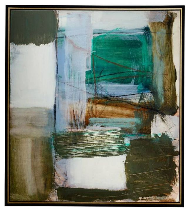 Uttermost® Green Fields Framed Canvas-4