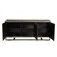 Moe's Home Collection Vincent Dark Brown Sideboard with Stainless Steel Frame-2