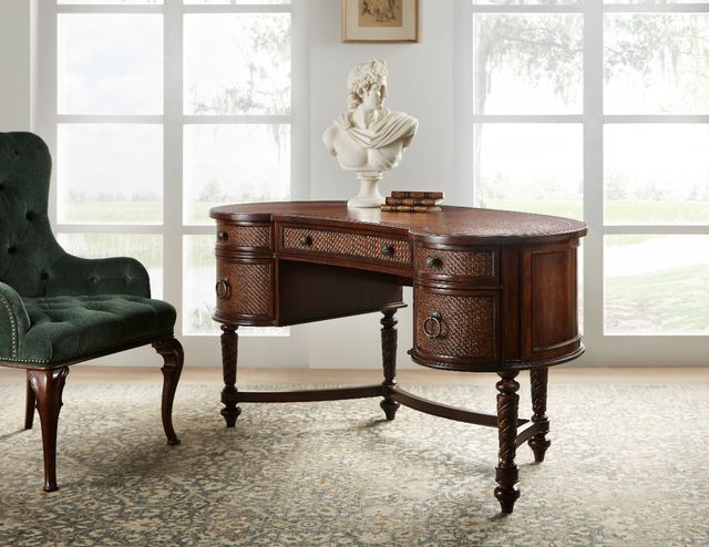 Hooker® Furniture Charleston Maraschino Cherry Kidney Writing Desk -1