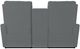 La-Z-Boy® Baron Graphite Power Wall Reclining Loveseat with Console and Headrest-4