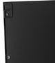 A & B Home Matt Black Regency Outdoor Mirror-2