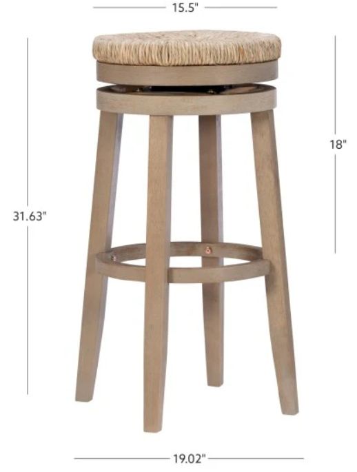 Powell® Maya Natural Bar Stool-2