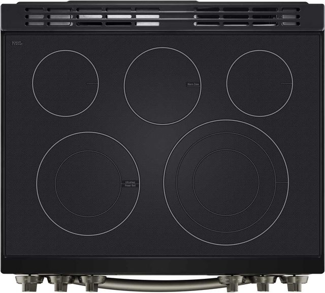 LG 30"  PrintProof™ Black Stainless Steel Slide In Electric Range-5