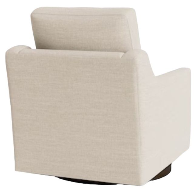 Bassett® Furniture Customizable Benchmade Premier Slope Arm Swivel Chair-3