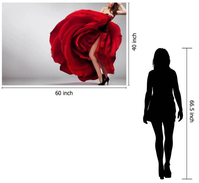 Classy Art Rosie Leg Wall Art-2