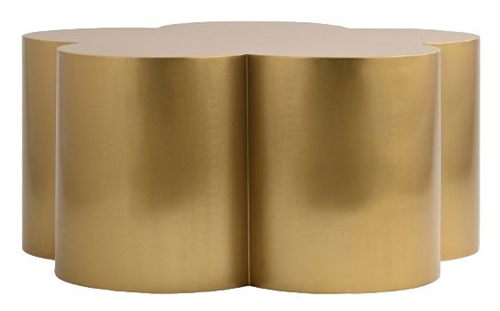 Meridian Furniture Lucky Brushed Gold Coffee Table-2