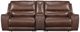 Signature Design by Ashley® DeepWakes 3-Piece Canyon Power Reclining Small Spaced Sectional-0