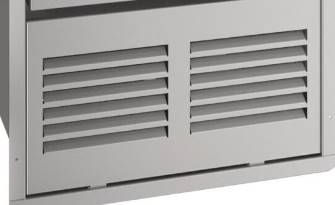 U-Line® 14" 23 lb. Stainless Steel Built-in Crescent Ice Maker-1