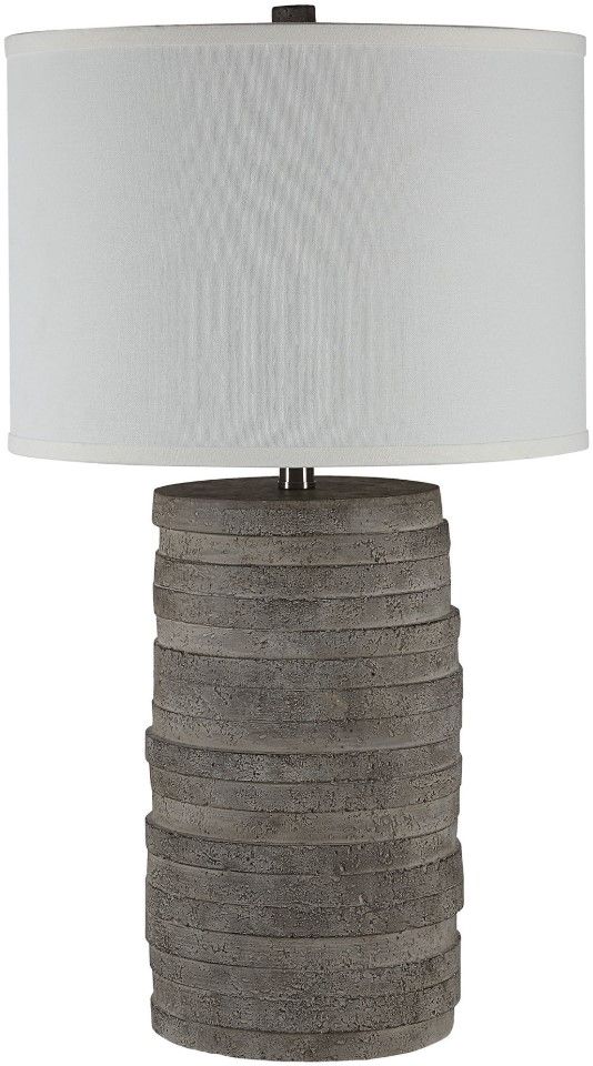 Renwil® Everren Whalen Charcoal Gray Table Lamp-0