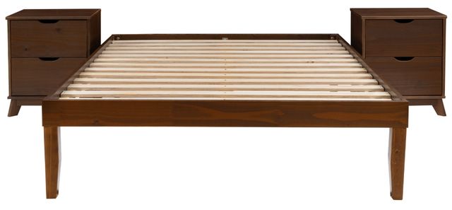 Powell® Portix 3-Piece Walnut Full Simple Bedroom Set-0