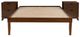 Powell® Portix 3-Piece Walnut Full Simple Bedroom Set-0