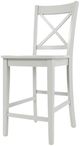 Jofran Inc. Simplicity Dove Gray X-Back Counter Stool -4
