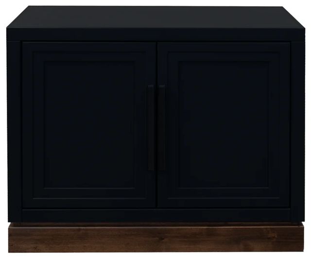 Legends Home Nora Seal Skin/Whiskey 2-Door Base Cabinet-0