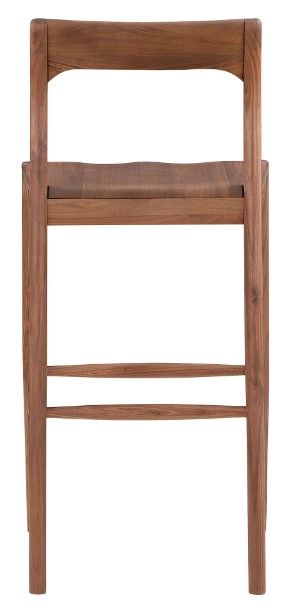 Moe's Home Collection Owing Walnut Brown Barstool-3