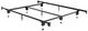 Malouf® Structures® Steelock® Twin Bolt-On Headboard/Footboard Bed Frame-0