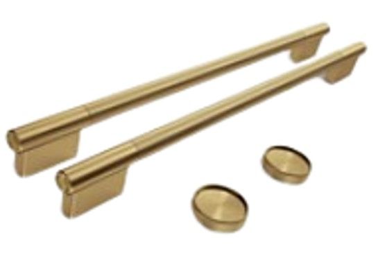 KitchenAid® 30" Brass Double Wall Oven and Microwave Combo Handle and Knob Kit-0