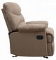 ACME Furniture Arcadia Light Brown Manual Glider Recliner-5