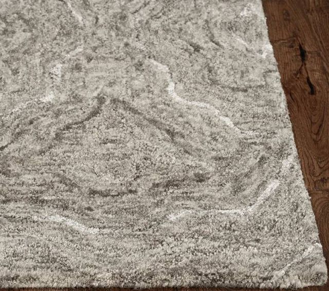 KAS Rugs Serenity Grey Playa 5'x7' Area Rug-1