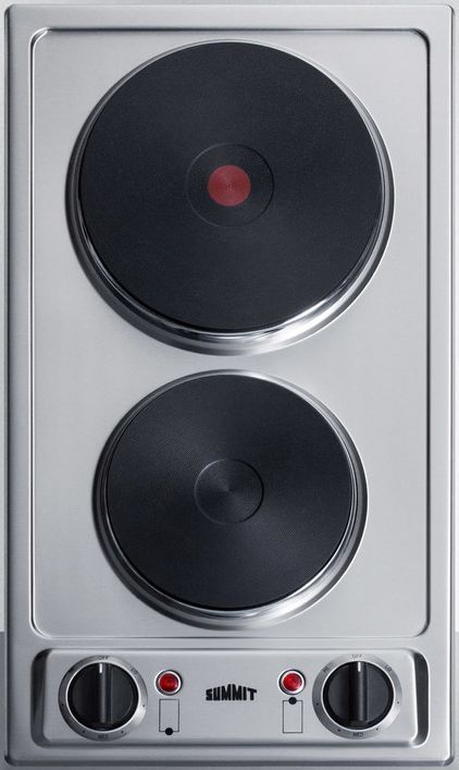 Summit® 12" Stainless Steel Electric Cooktop-0