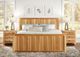 A-America® Adamstown Natural Queen Panel Bed-1