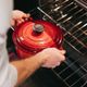 Le Creuset® 4.2 L Cerise Round French Oven-1