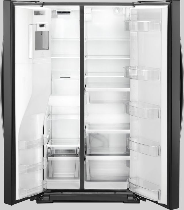 Whirlpool® 36 in. 20.6 Cu. Ft. Black Counter Depth Side-By-Side Refrigerator-3